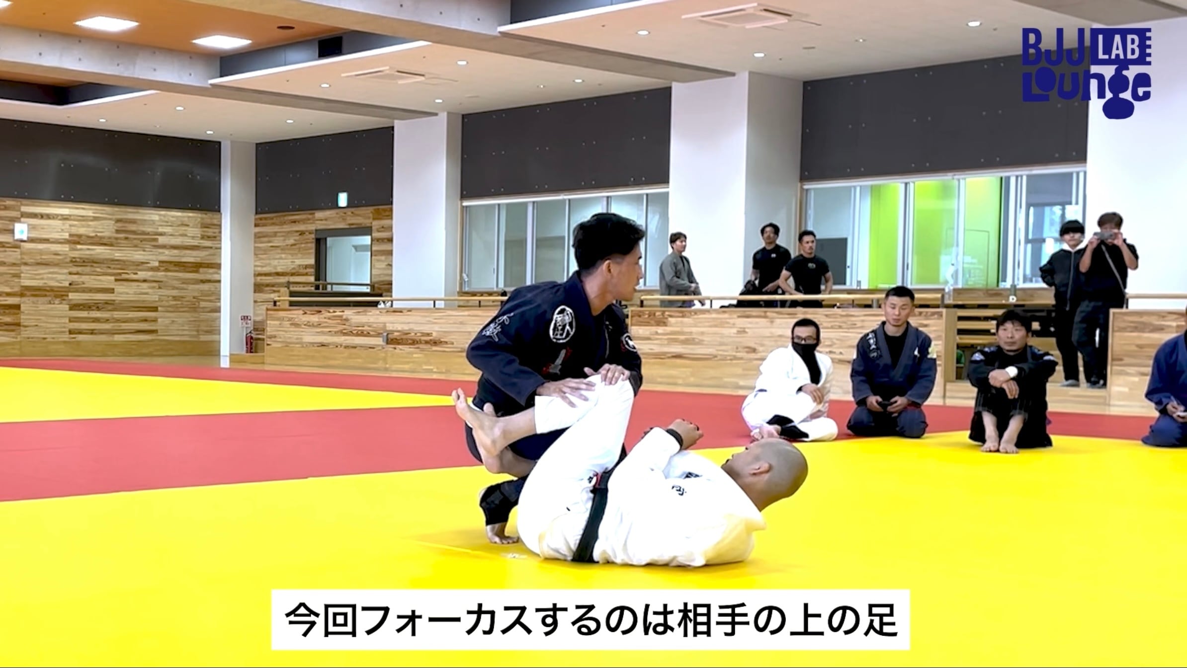 レッグウィーブ&トラップパス|井手史竜