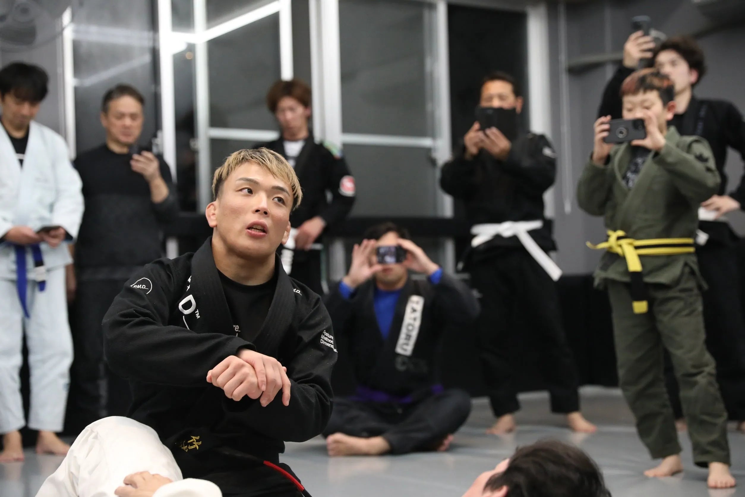 ギロチンチョークのコントロールとポジショニング|竹浦正起