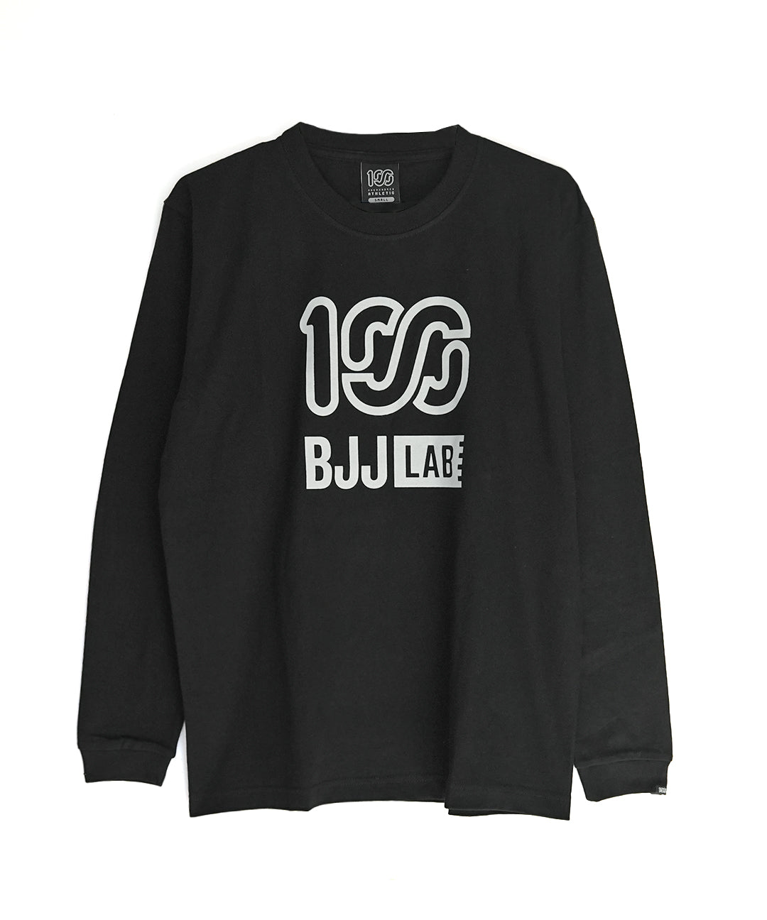 BJJ LAB × 100A HEAVYWEIGHT L/S TOP_Black