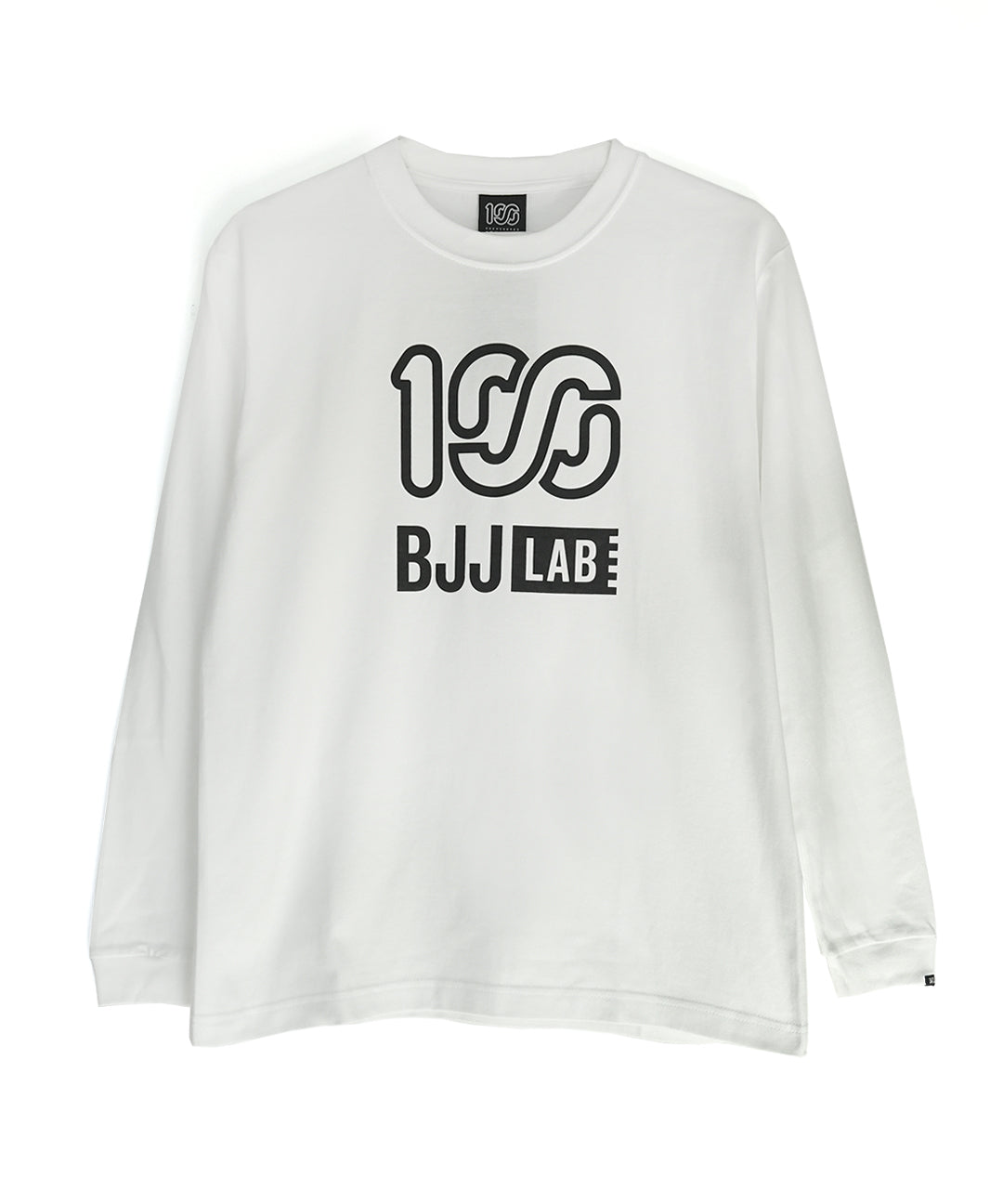 BJJ LAB × 100A HEAVYWEIGHT L/S TOP_White